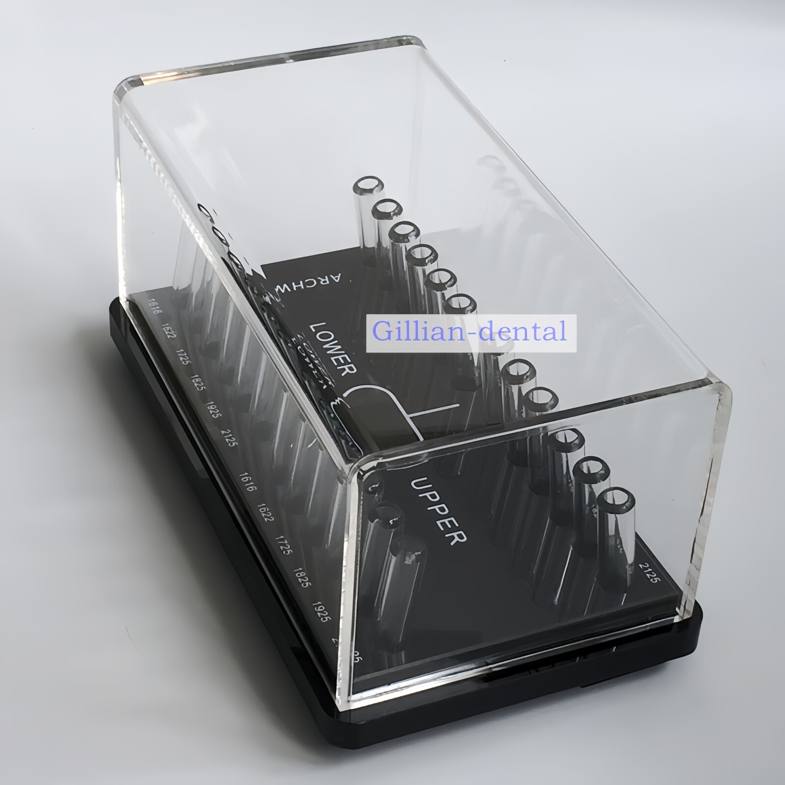 Dental Ortho Round/Rectangular Arch wire Case Dispenser Acrylic Organizer Holder