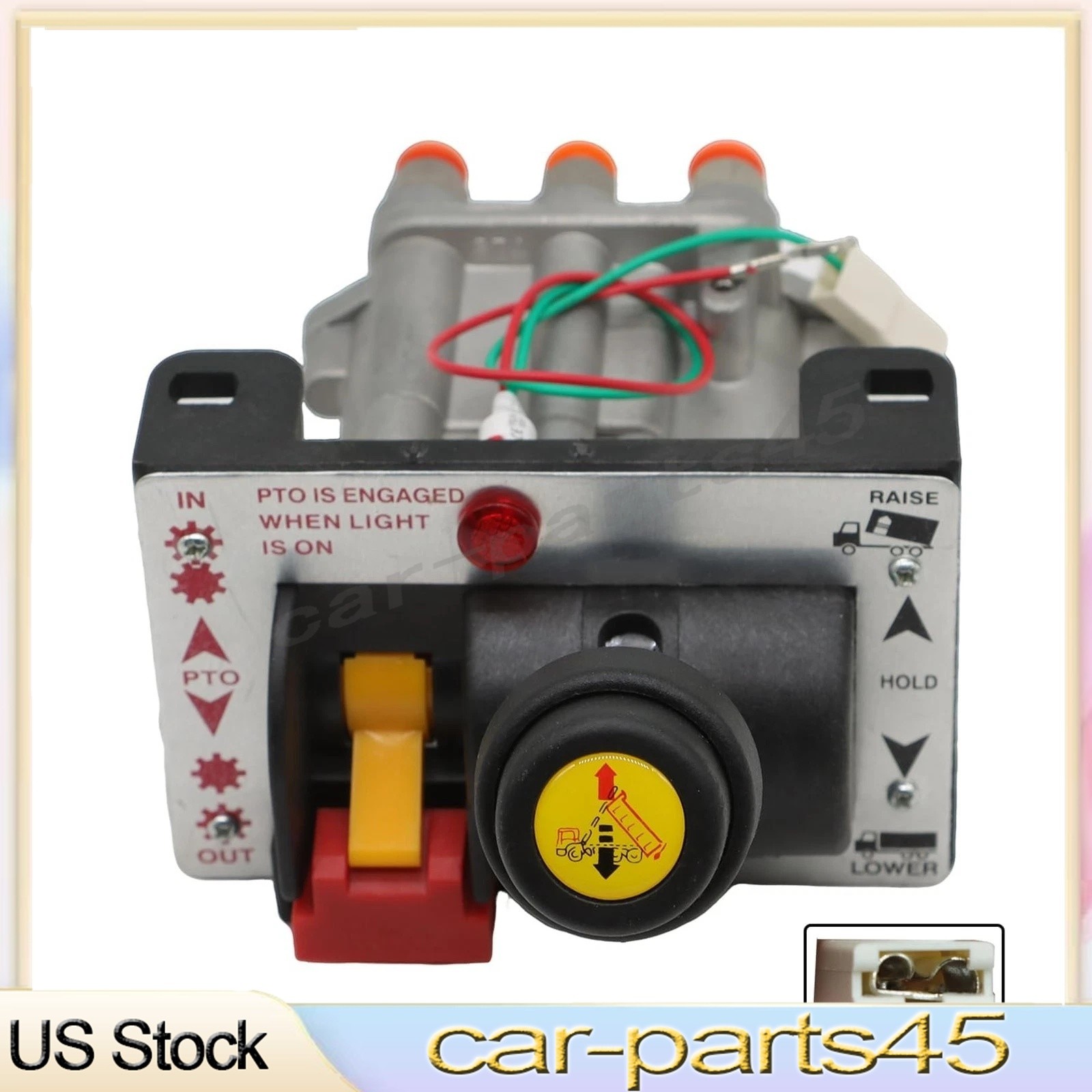 Unbranded PTO Hoist Valve K90 Air Shift Control for Dump Truck AV295 Replacement