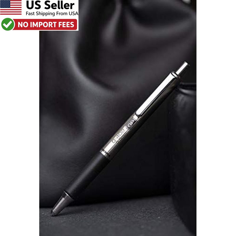 Zebra Pen JK-Refill 0.5mm Fine Black Gel Ink Refills G-402 STEEL 2-Pack 88012