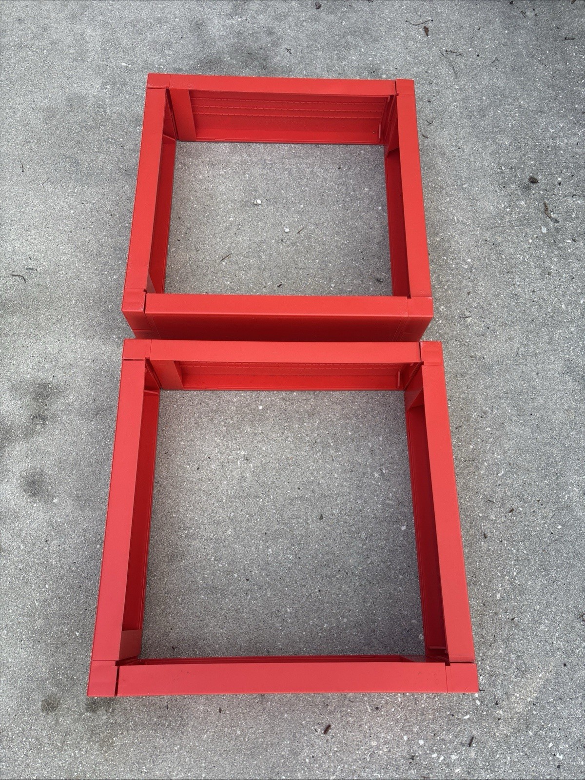 Lot of 8 SAFE STRAP 5.5-Inch Short Red Adjustable PALLET GUARD – Set of 8 Pieces