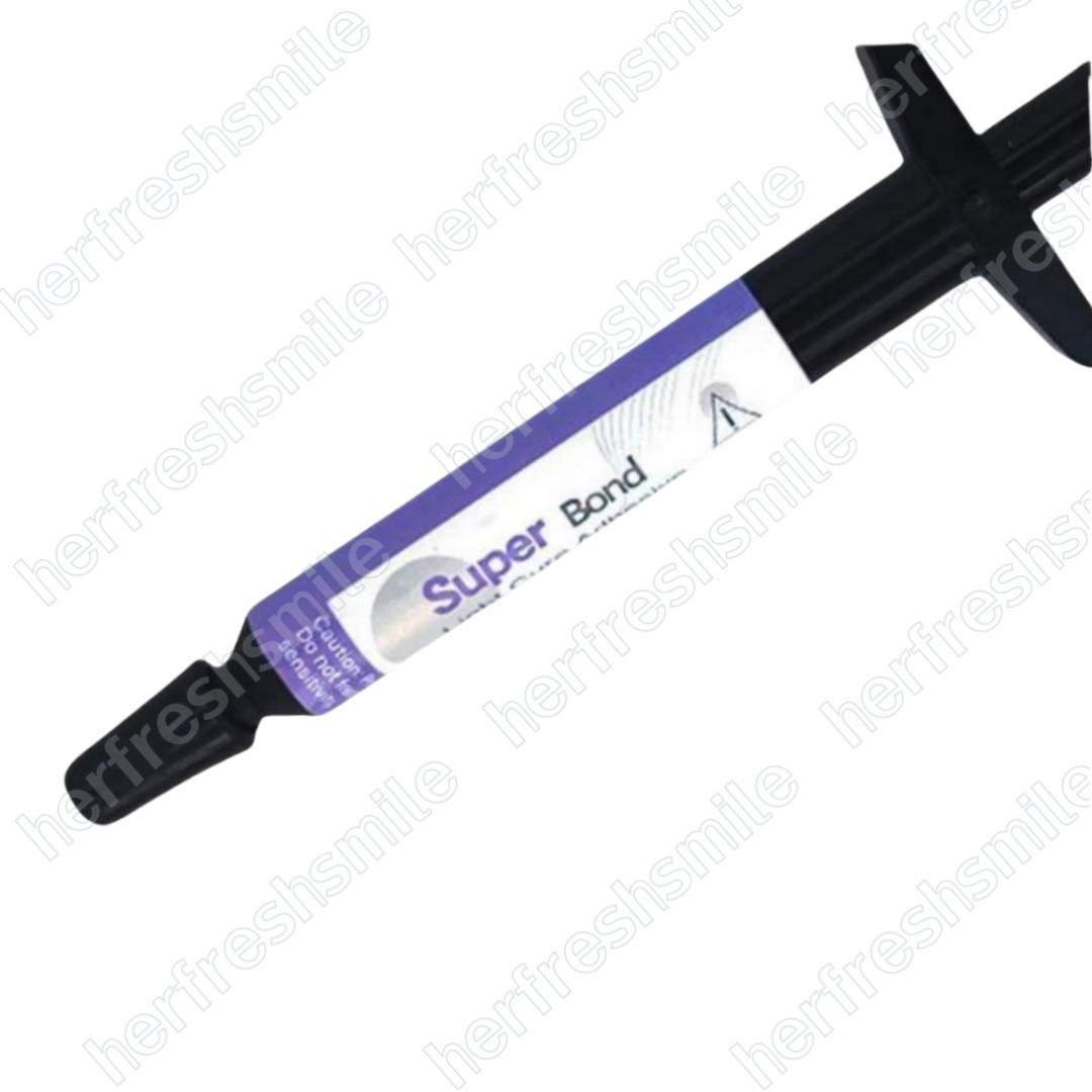 Dental Super Bond Paste Light Cure Adhesive Orthodontic Brackets Bonding 3.5g/pc