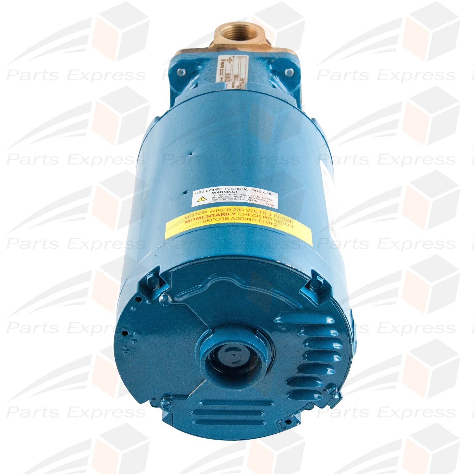 BURKS PUMP MODEL# 37CT7M, 3/4 HP, 208-230/460V, 3-PHASE, 60Hz, RPM 3450, 8.3 gpm