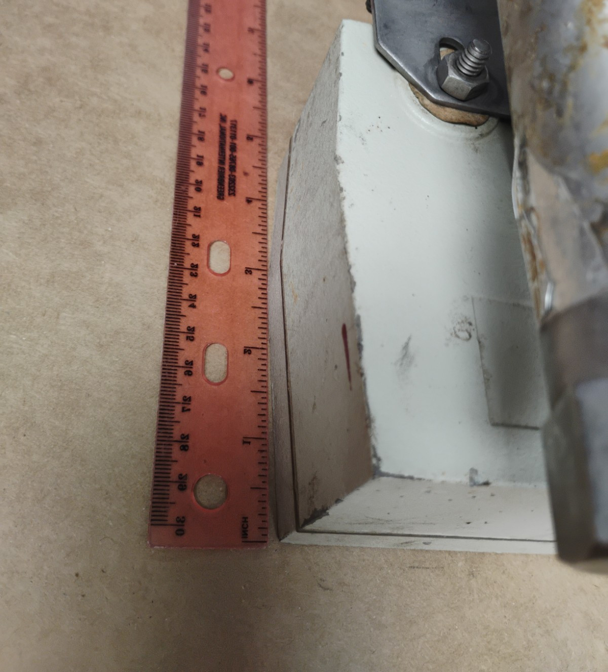 Vintage WALLACE & TIERNAN GPM FLOW METER 55-200 Series Not Tested