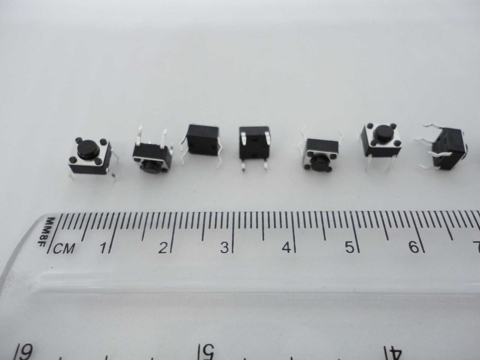 10 Pcs Pack Lot 6x6x4.3mm Momentary Push Micro Button Tactile Switch DIP 4 Pins