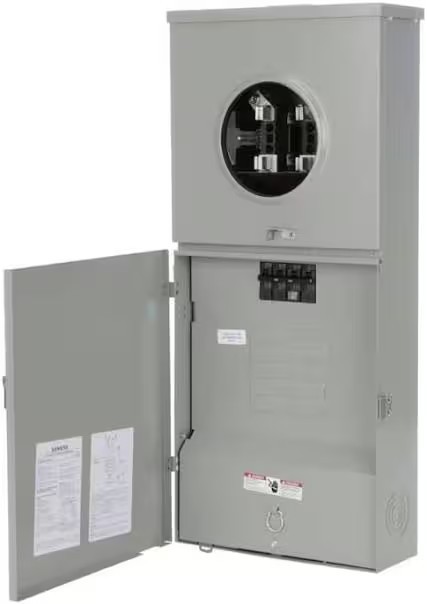 Cutler-Hammer MB816B200BTS 200A Outdoor Meter/Panel Combo
