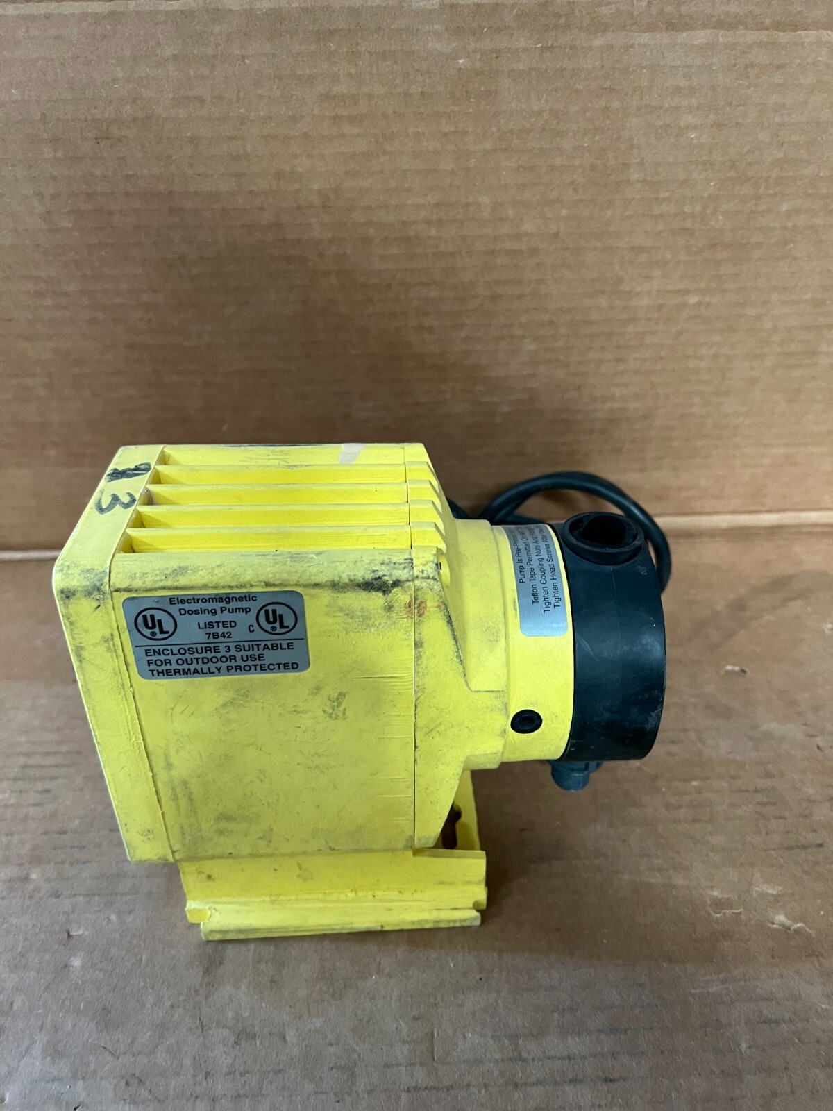 LMI Milton Roy P151-392 Pump 50/60Hz Max GPH 1.00 Max Psi 110.0