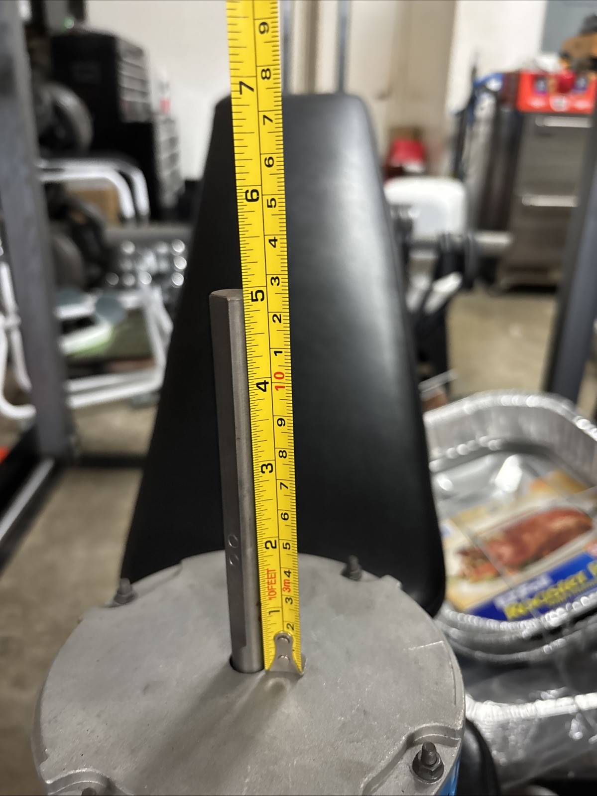 1 HP 115v/230v 50/60 Hz Fan Motor For a 4 Ton AC. See Pictures For Specs.