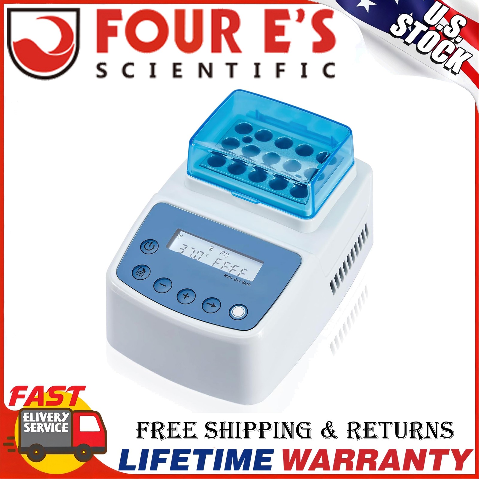 Lab Dry Bath Heating Mini Heating Dry Bath Incubator Thermostatic Heater Block