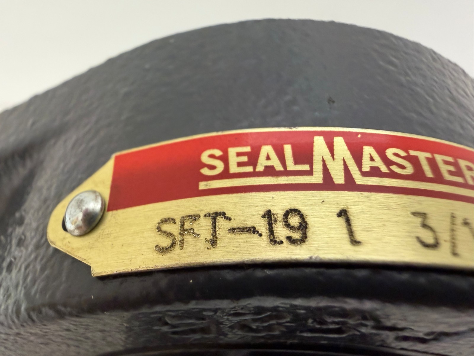NEW OLD STOCK! SEALMASTER 1-3/16″ BORE FLANGE MOUNT BALL BEARING SFT-19