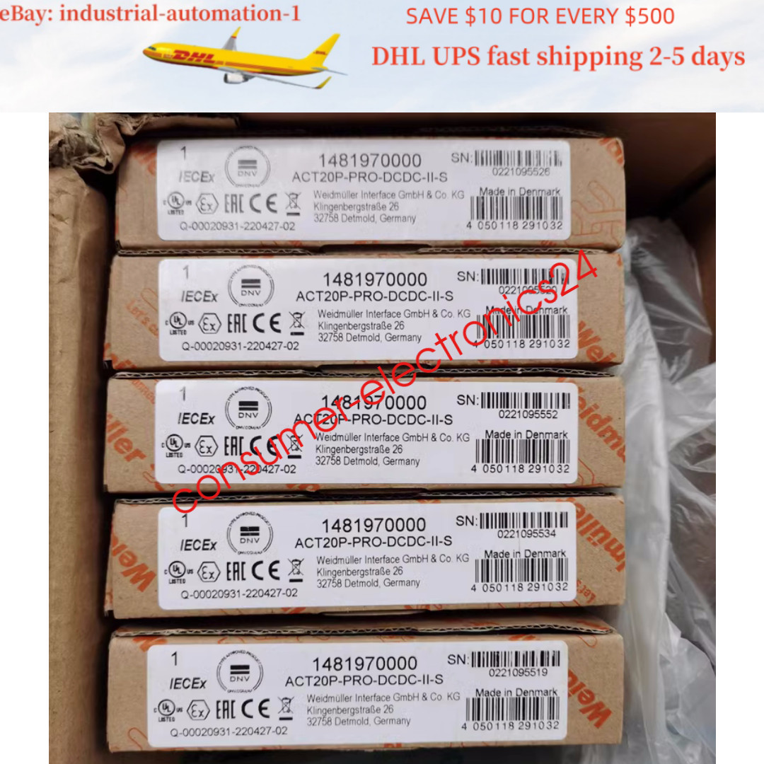 Weidmuller Isolator 1481970000 ACT20P-PRO DCDC II-S DHL Shipping