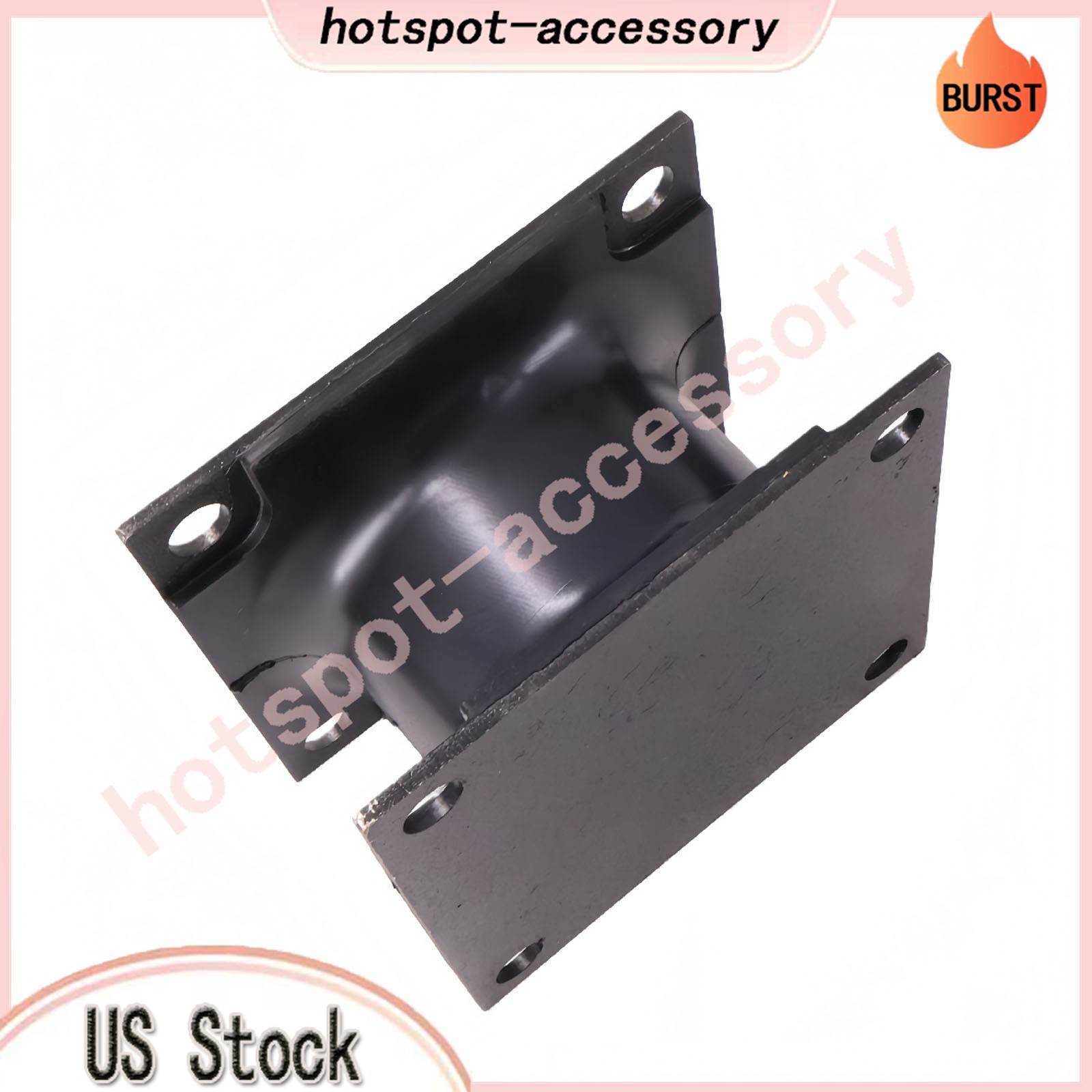 4PCS Vibratory Plate Compactor Rubber Isolator Shock Mount Fits For Doosan