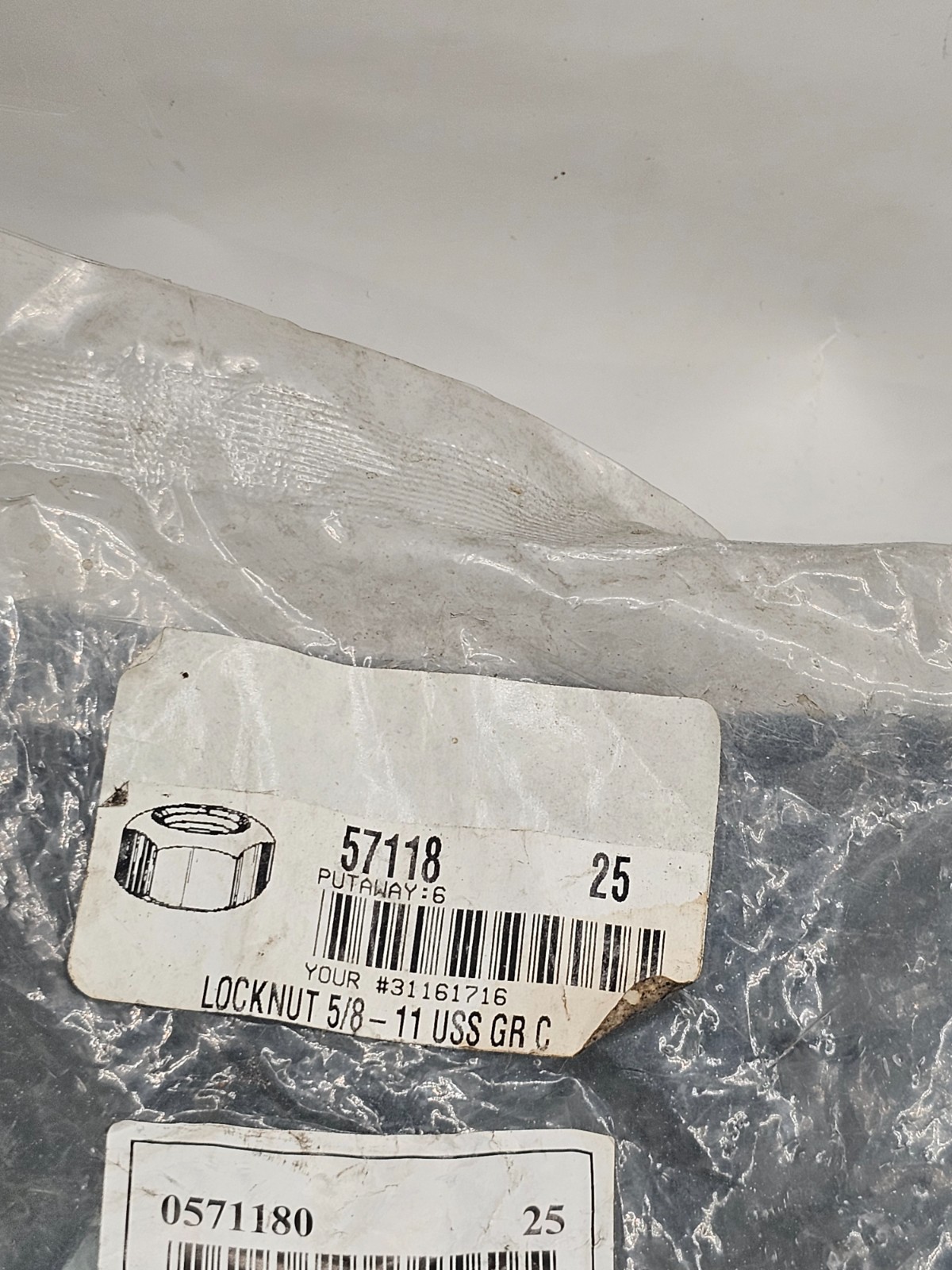(QTY 25) Imperial 57118 Prevailing Torque Lock Nut C 5/8″-11 Chrome