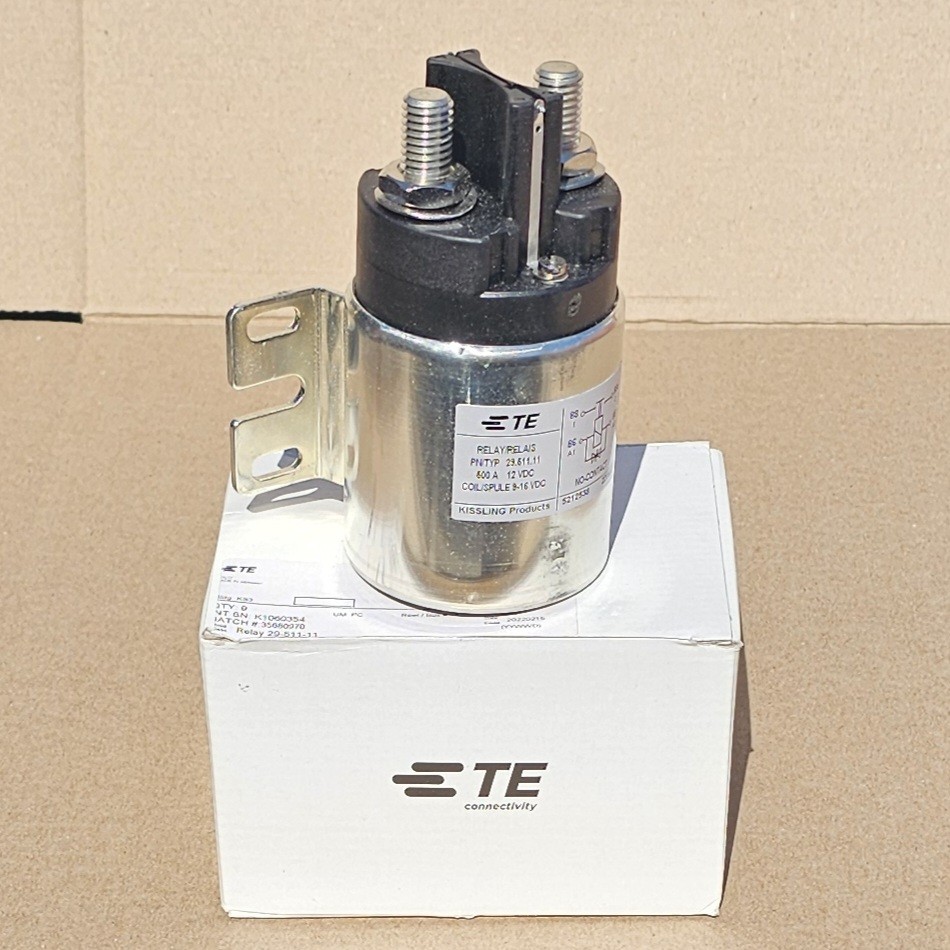 NEW, TE Connectivity/Kissling DC Power Relay, 29.511.11 12V 500Amp, Monostable