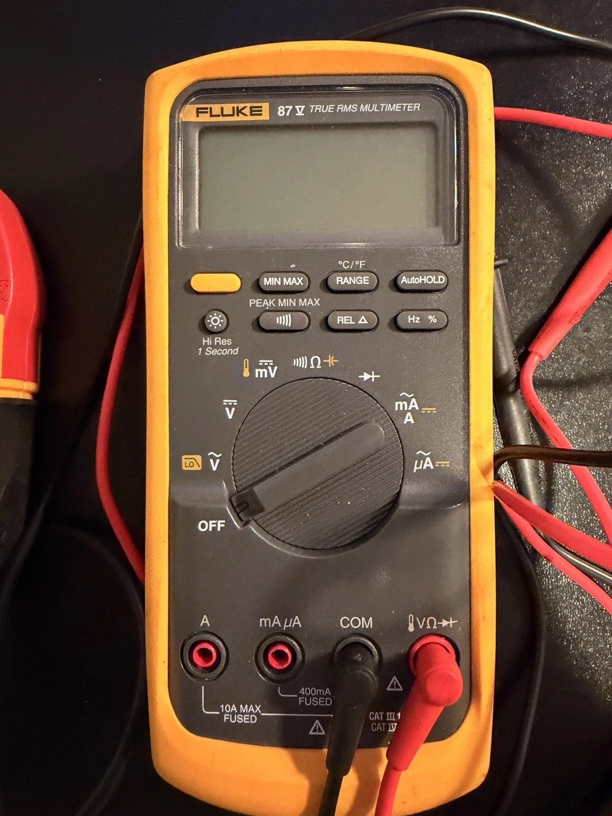 Fluke 87V Digital Multimeter Tool True RMS (not Apart Of The Recall) w/i400
