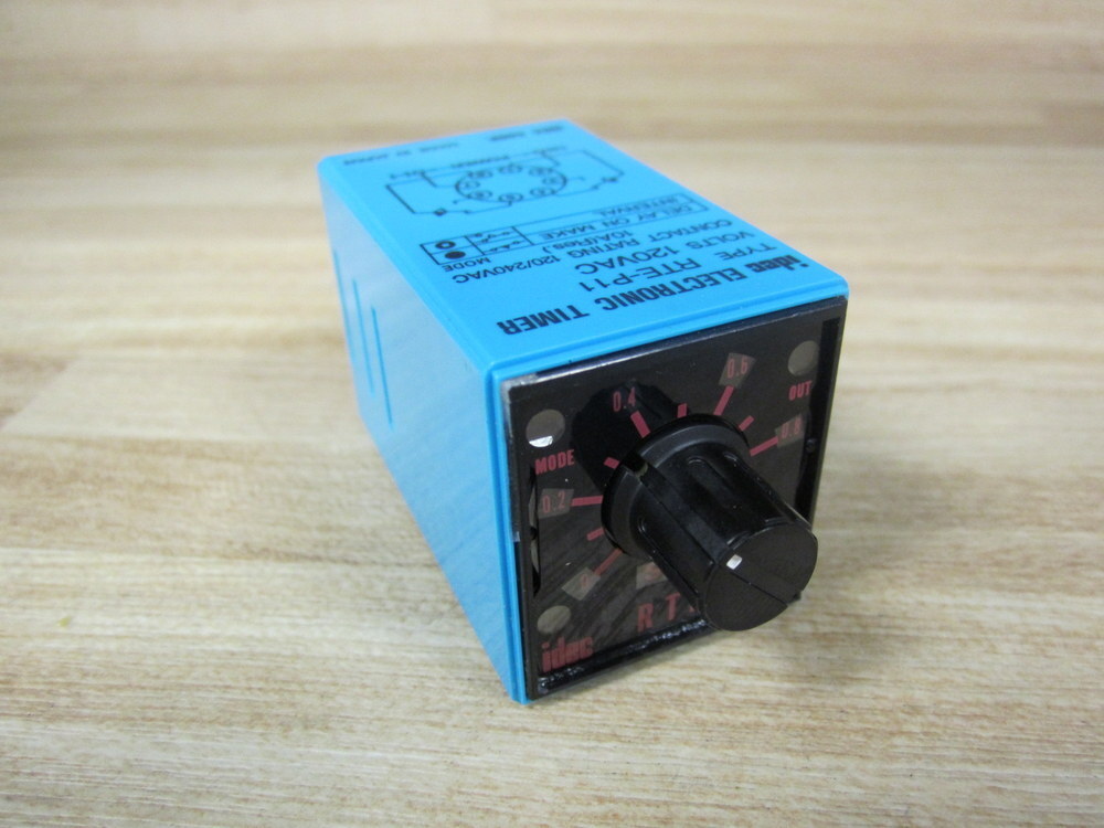 IDEC RTE-P11 Electronic Timer RTEP11 24V, Reversible Face Plate