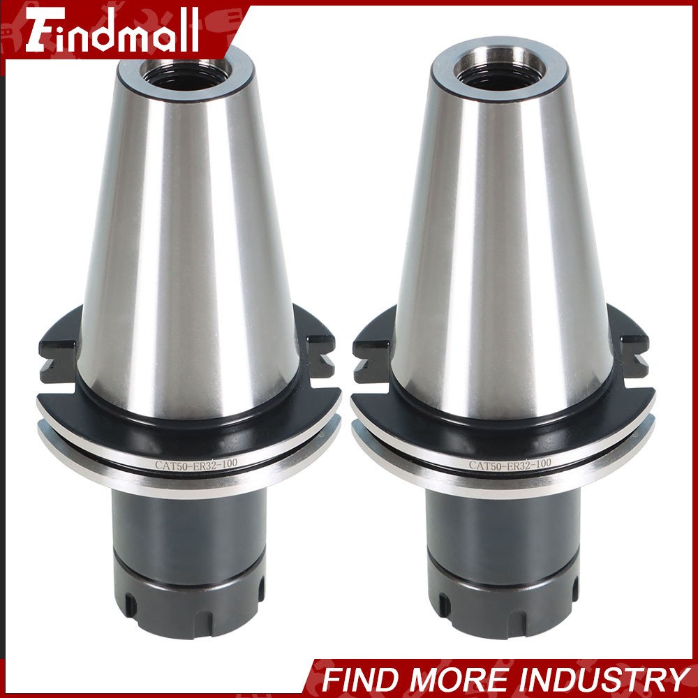 CAT50-ER32 COLLET CHUCK 4″ Gage Length—4 CHUCKS NEW Tool Holder Set