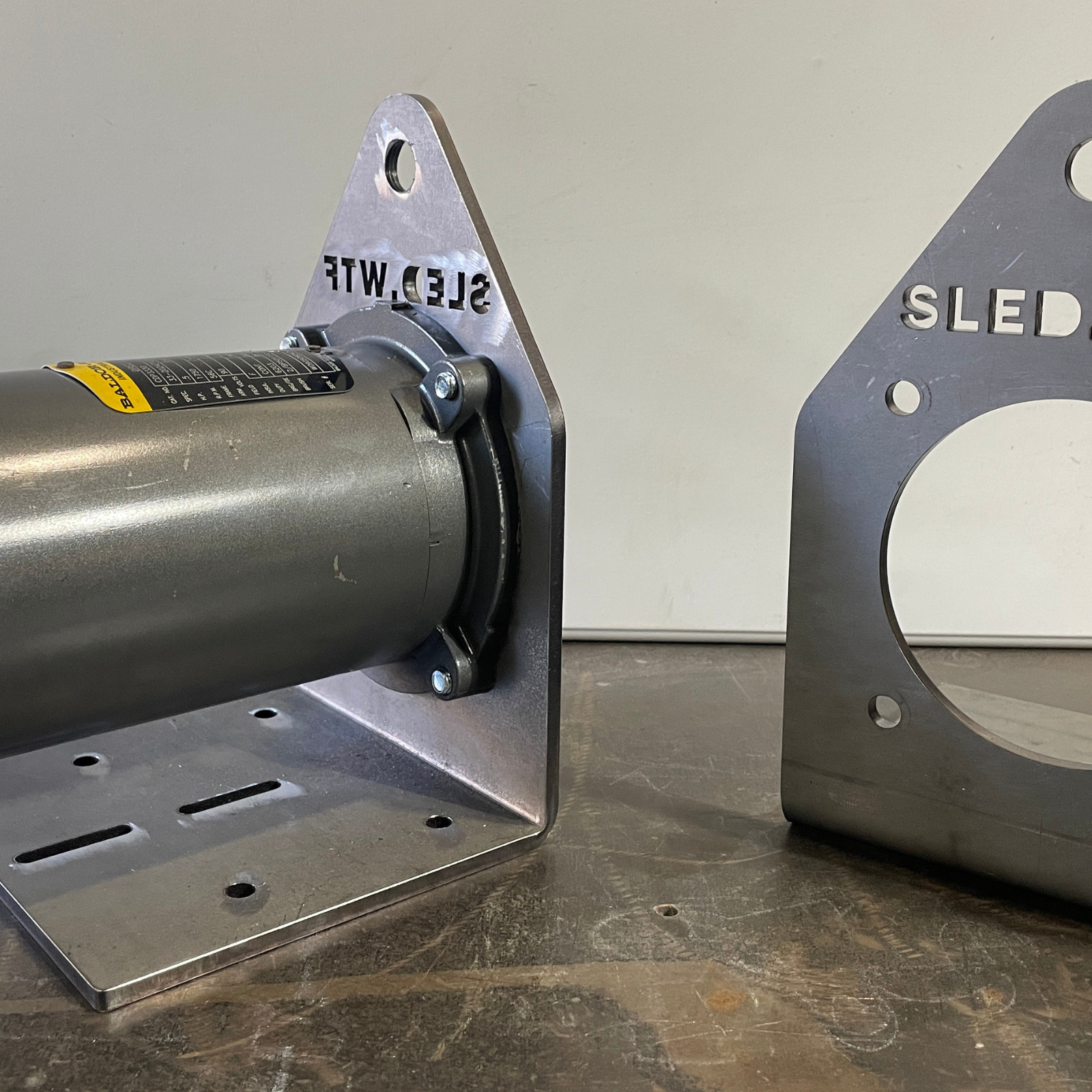 Universal NEMA 56C Motor Mount | Heavy Duty Baseless Stand | Test Rig