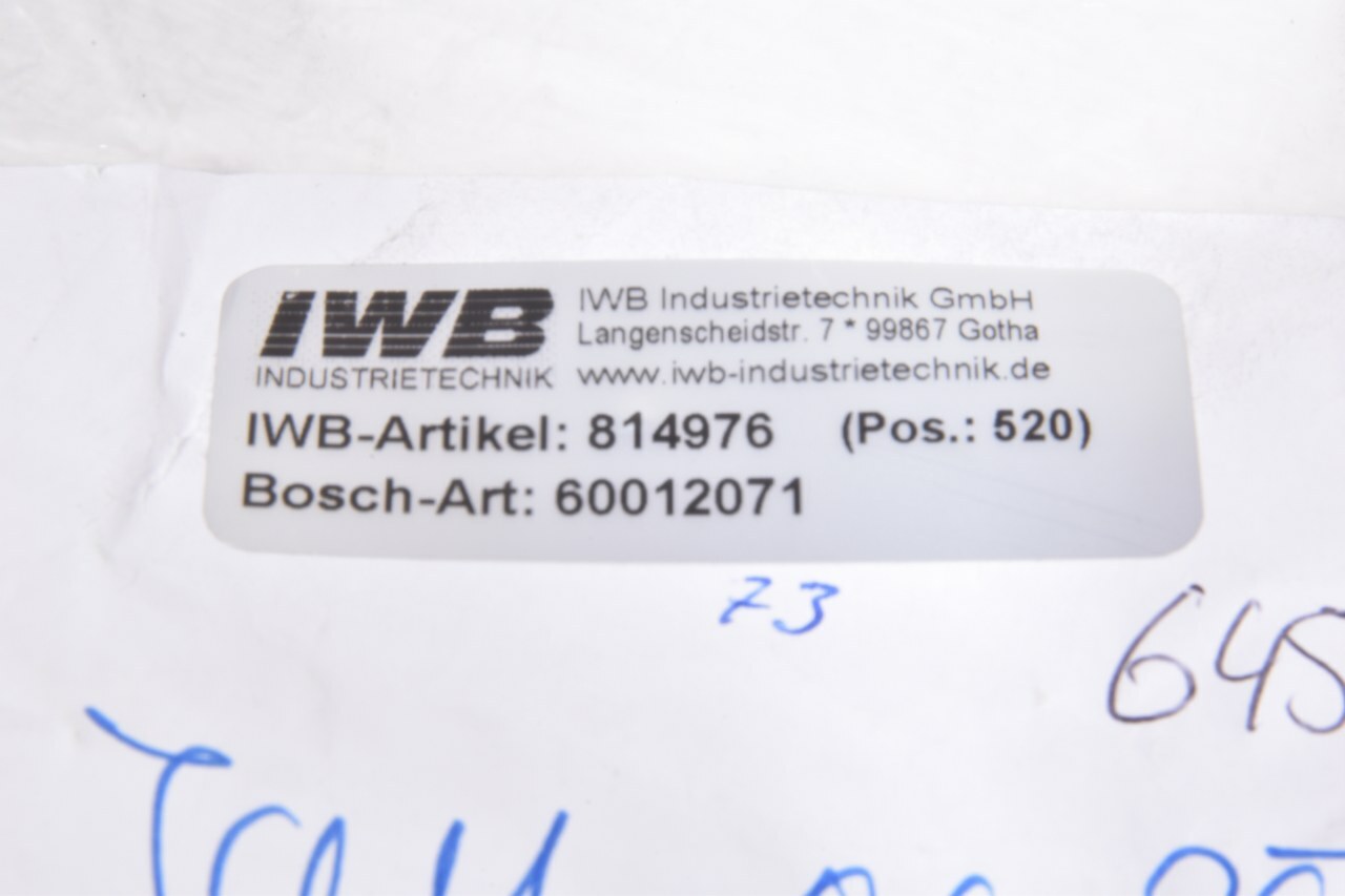 IWB 814976, 60012071, Coupling – MINT CONDITION