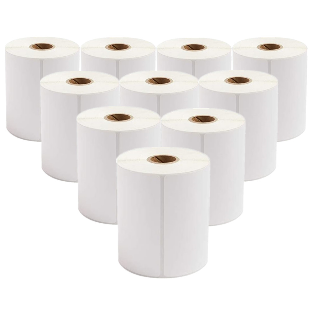 20 Rolls 250/Roll Direct Thermal Labels 4×6 For Zebra 2844 ZP450 Eltron ZP500 US