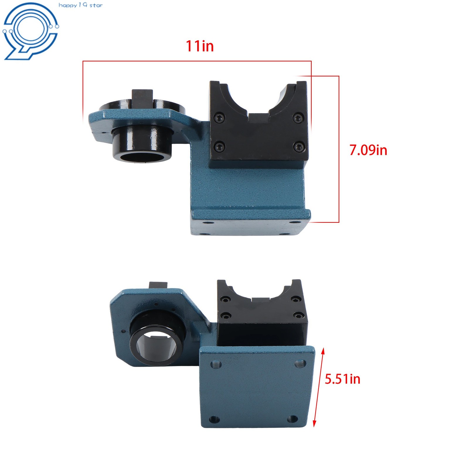 CAT50 Tool Holder Fixture and Vise Stand for Efficient CNC Tool Maintenance