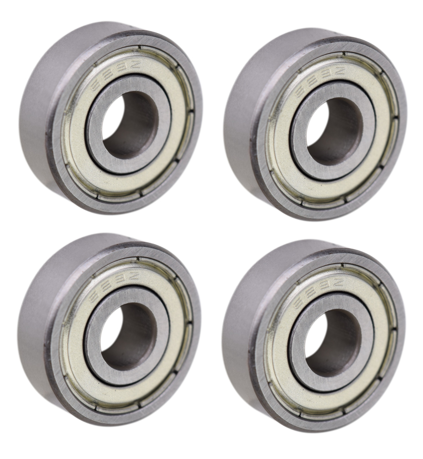 (4 Each) 629-ZZ, 629-2Z, MR629-ZZ Shielded Radial Ball Bearing 9X26X8 SpinCo