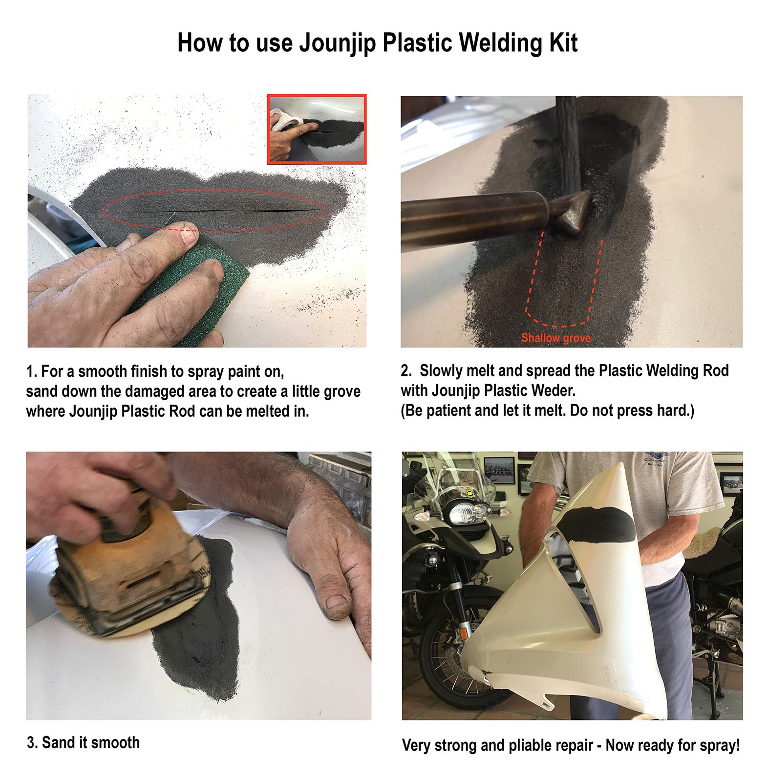 JOUNJIP Triangle Plastic Welding Replacement Tips- fits JOUNJIP UL listed 80 …