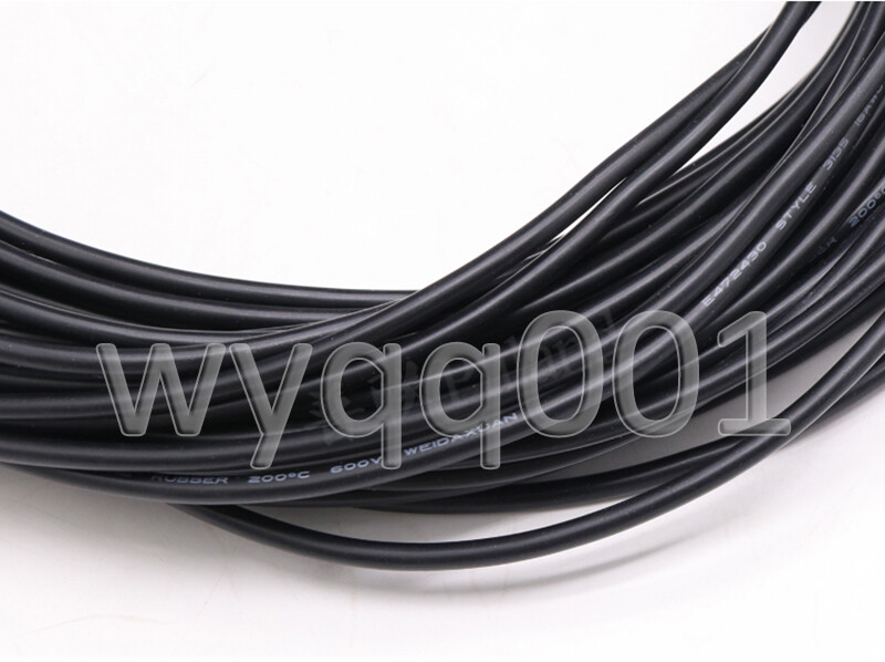 UL3135 18/20/22AWG Stranded Wire Red or Black Ultra soft silicone power cord