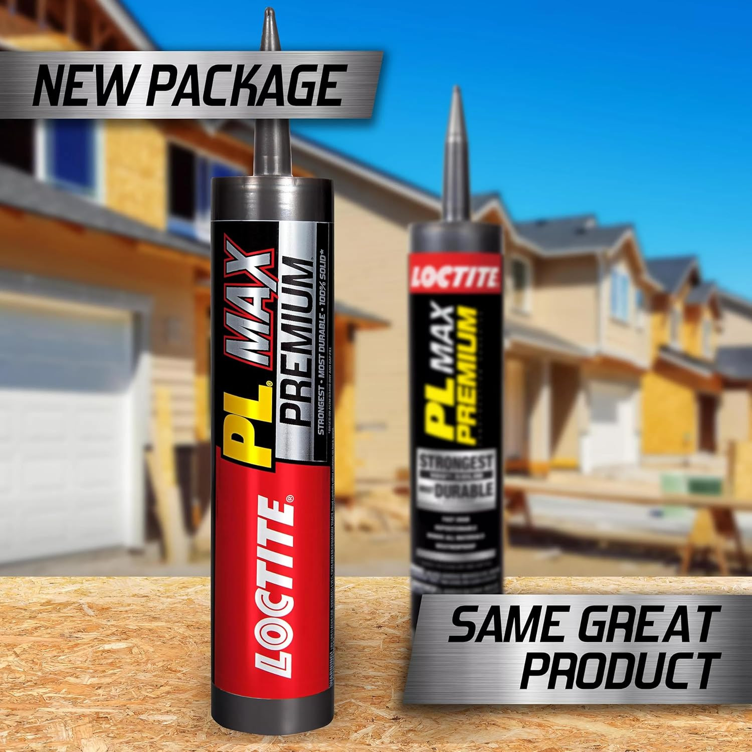 PL Premium Max Construction Adhesive, Versatile Construction Glue for Wood, Conc