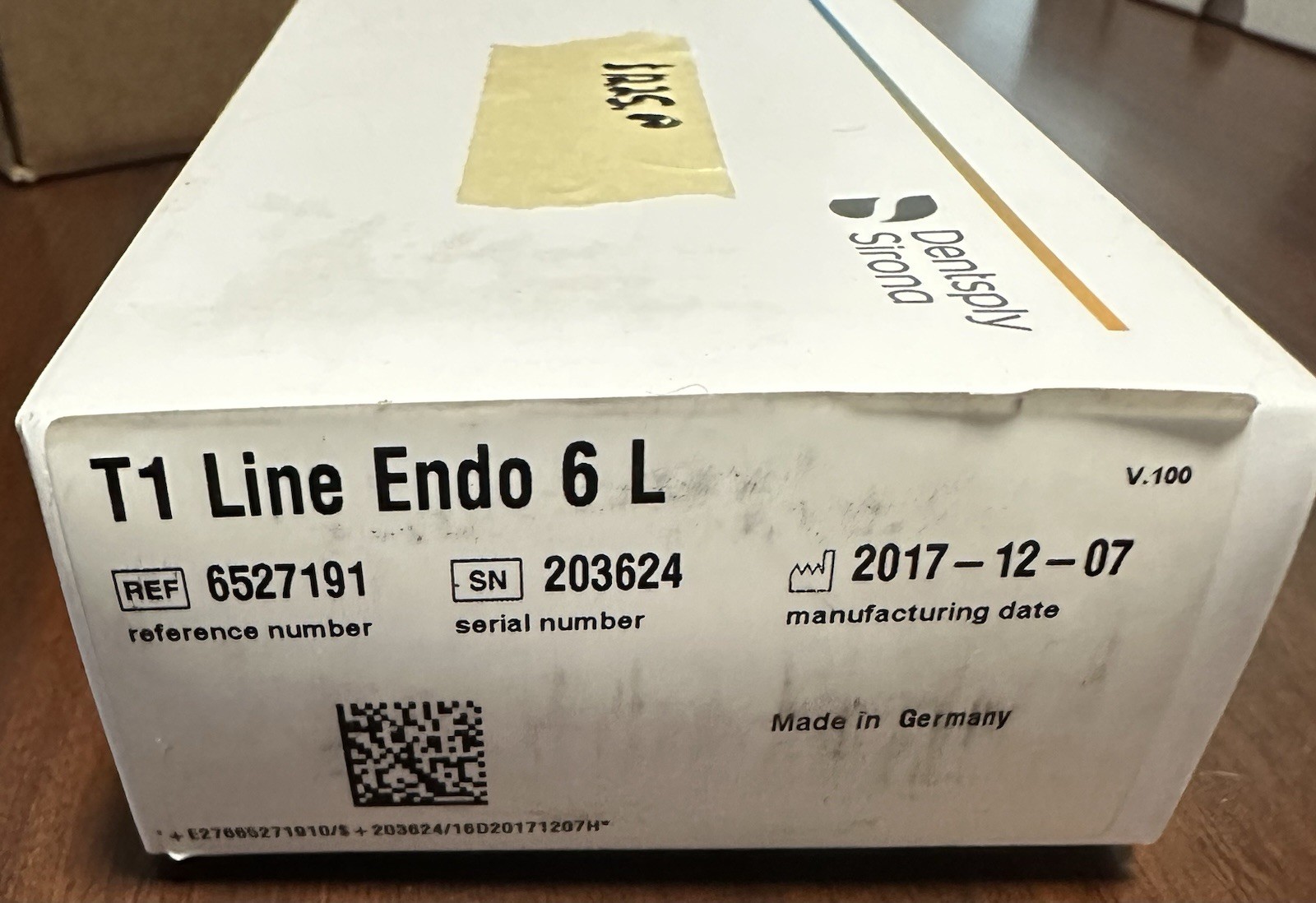 Dentsply Sirona T1 Line Endo 6 L Contra Angle Electric 6-Pin Autochuck 6527191