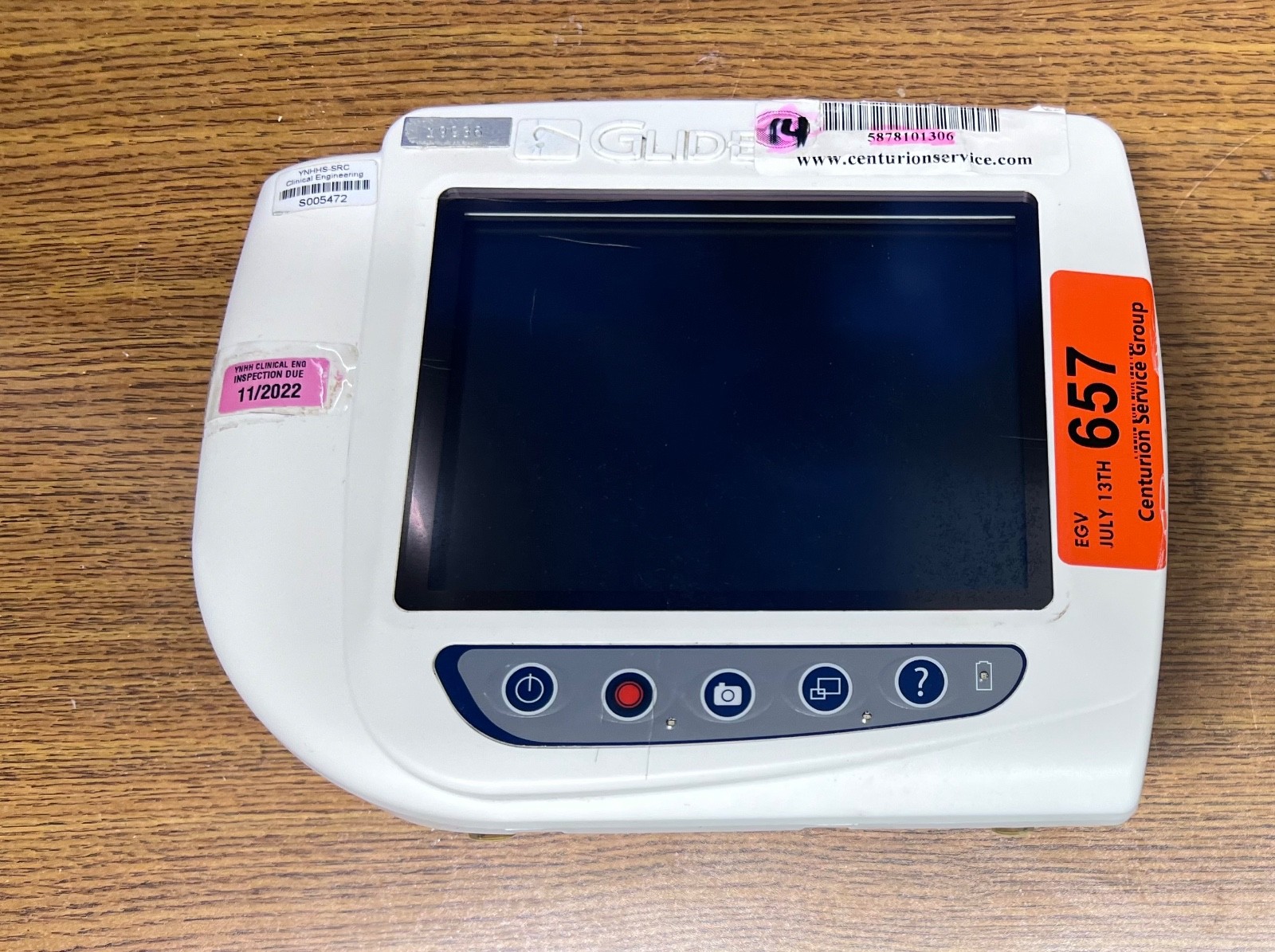 Used Verathon GlideScope monitor 0570-0338, No Power Supply