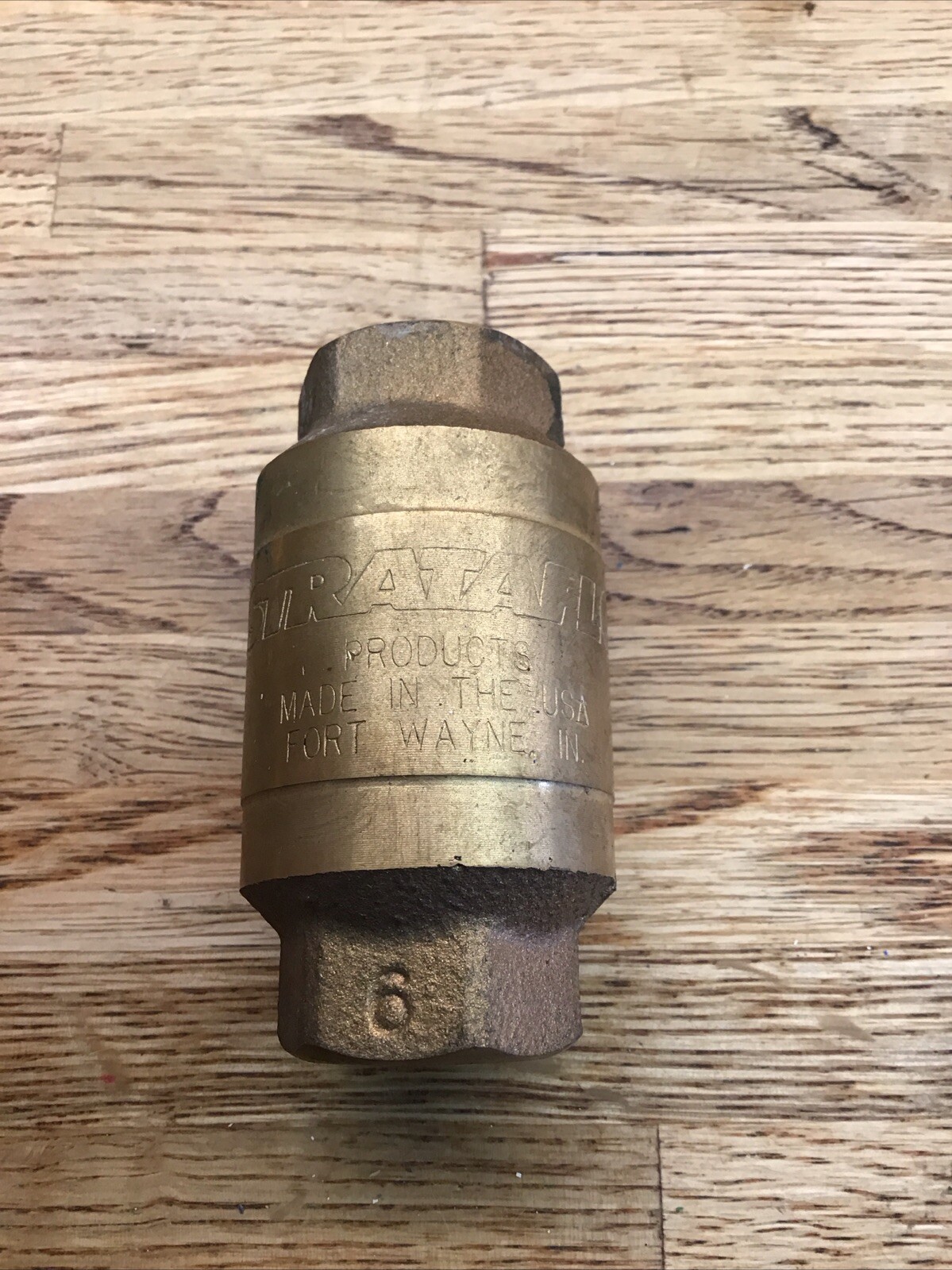 Strataflo Check Valve 1.5″ No 385 200Lbs Good Used Condition C-4