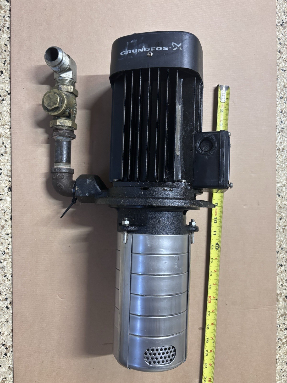 GRUNDFOS MTC4-50/4 A-W-A-AQQV 1.7HP 3PH 208-230/460V Coolant Pump 44634454