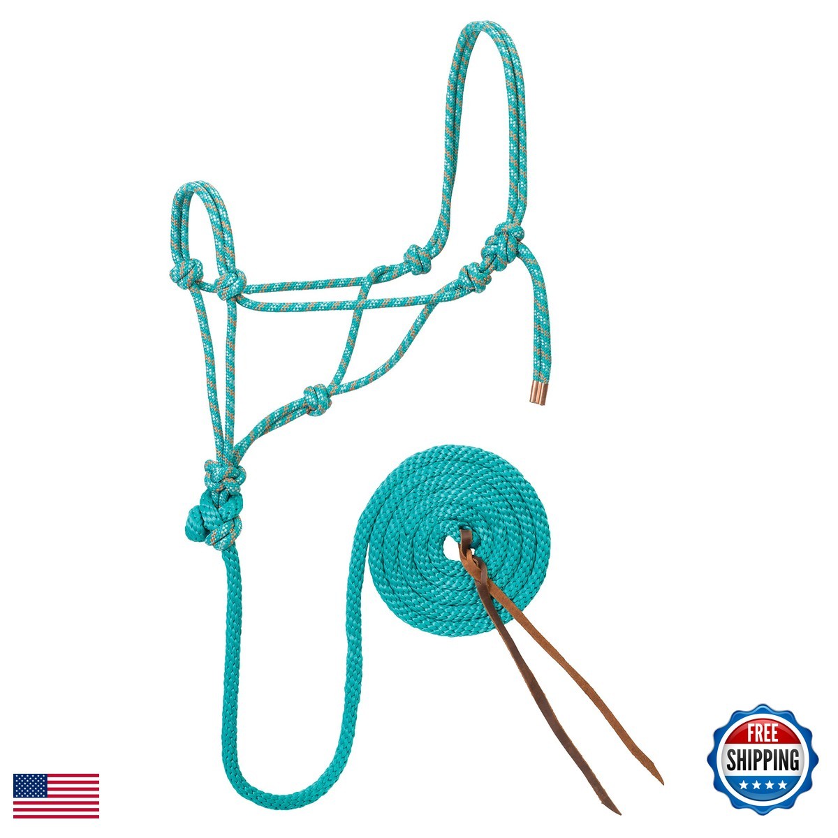 Weaver Equine Weaver Leather Diamond Braid Rope Halter And Lead