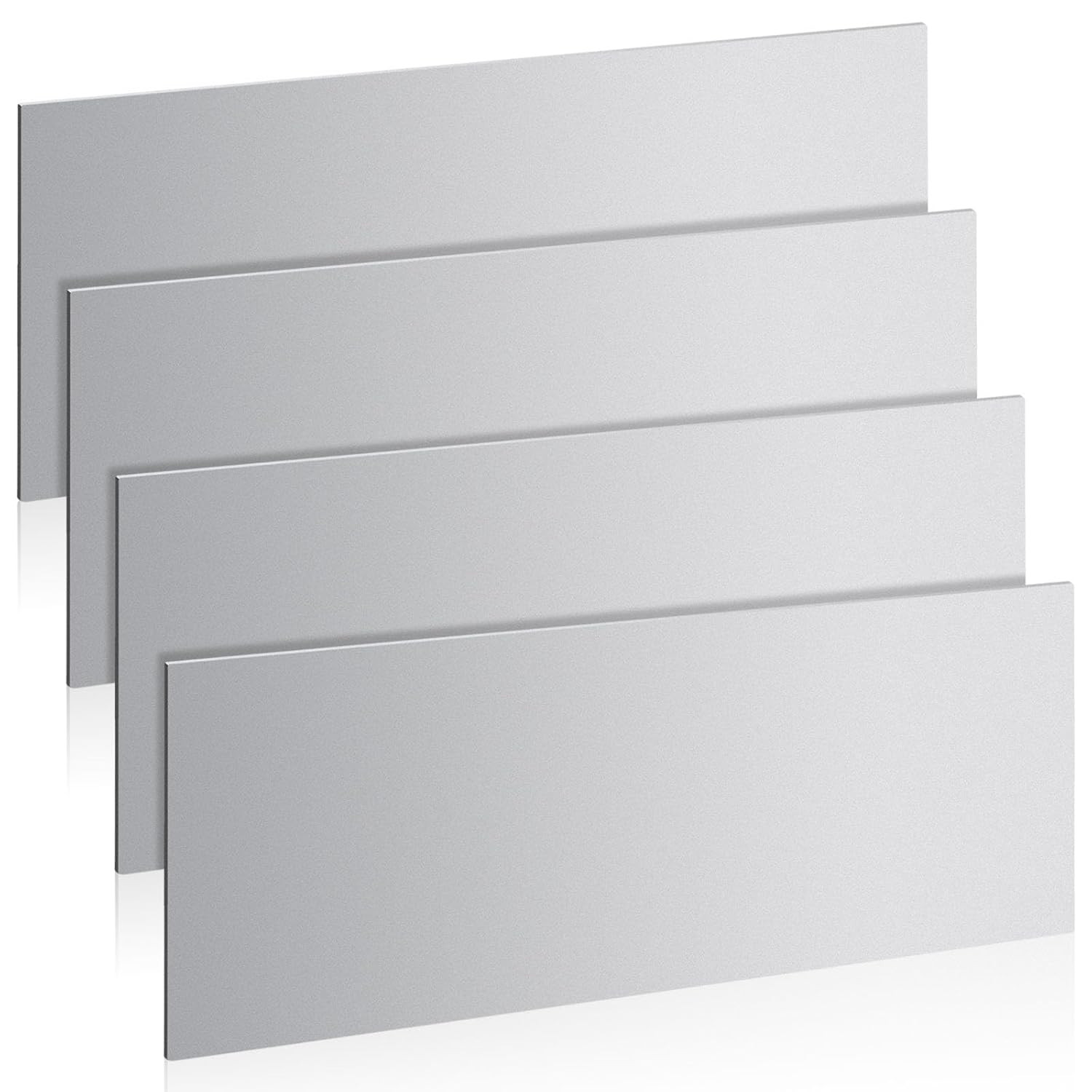 4 Pcs 16 Gauge Steel Sheets Metal Cold Rolled Steel Plate, 12″ X 4″ Weldable Met