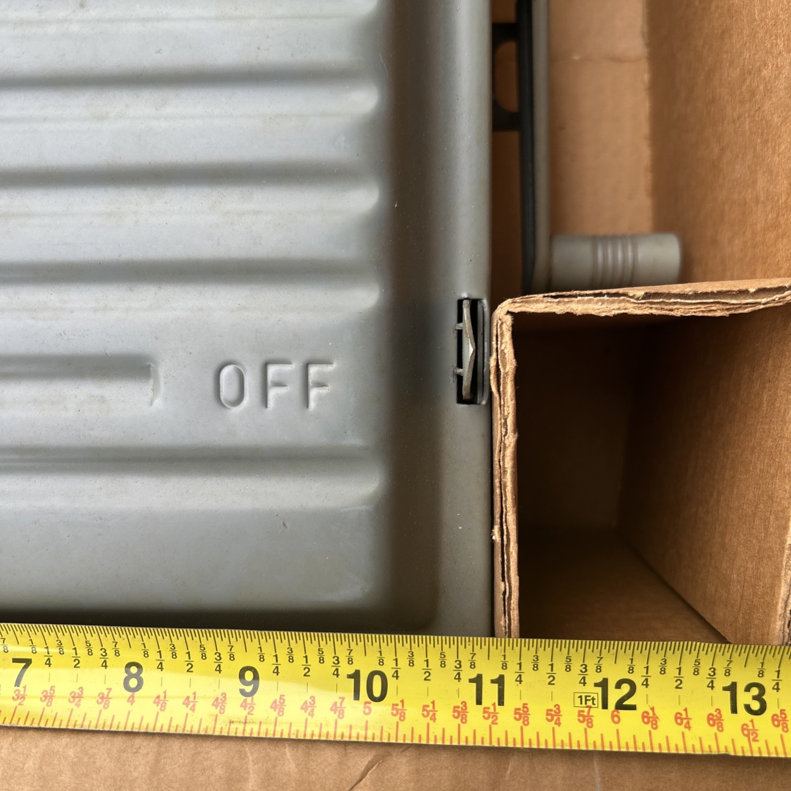 Vintage Federal Pacific Electric Enclosed Safety Switch Box Original Box Papers