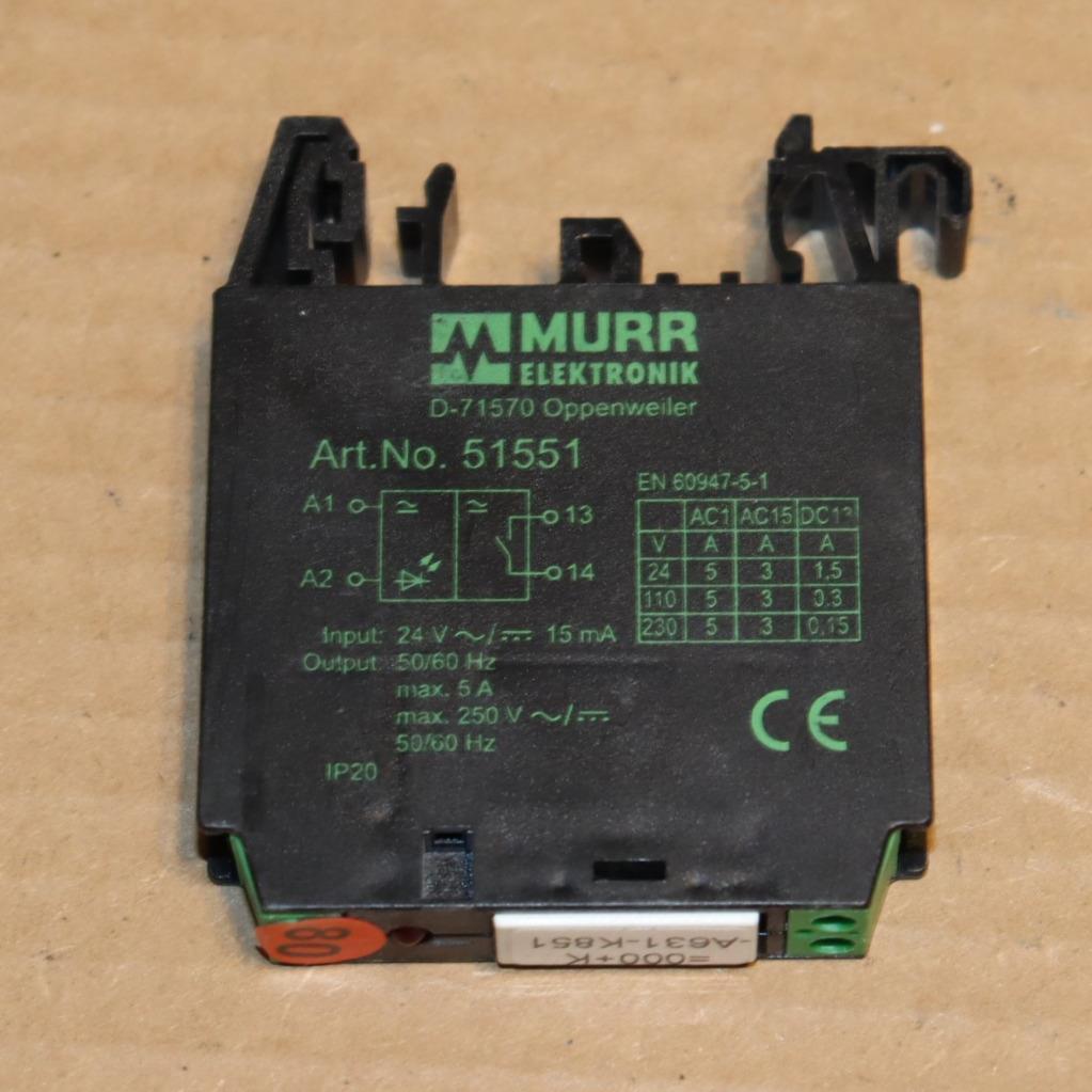 One Murr Elektronik D71570 Oppenweiler Art No 51551