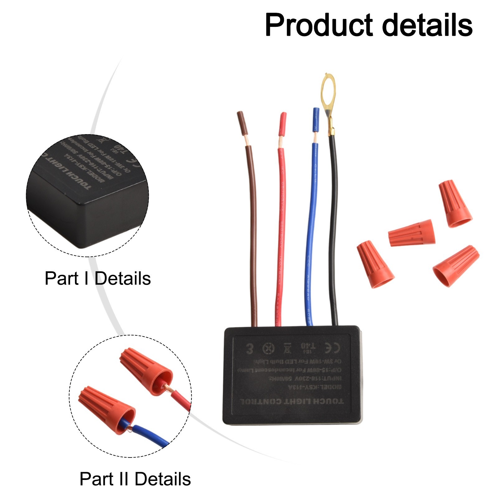 Easy to Operate 3 Way Touch Light Dimmer Switch Control for Any Room