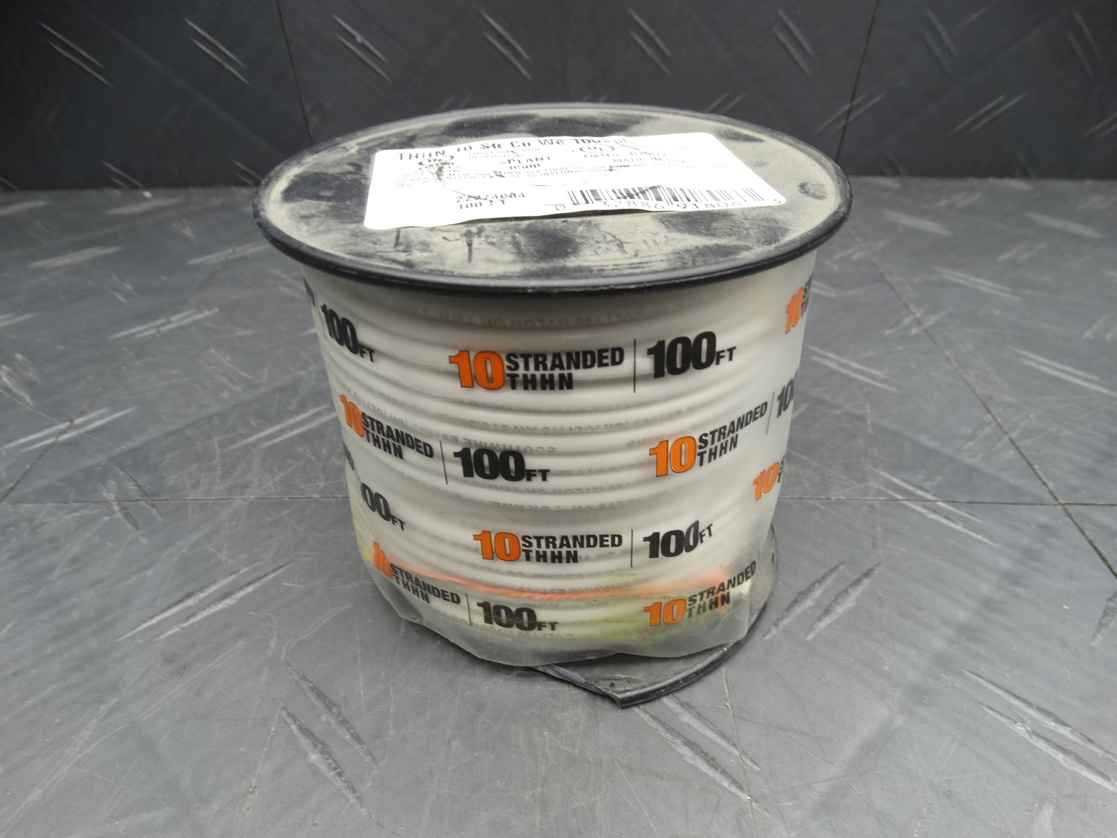 Southwire 100 ft 10-awg Stranded White CU Thhn Wire For Electrical Applications