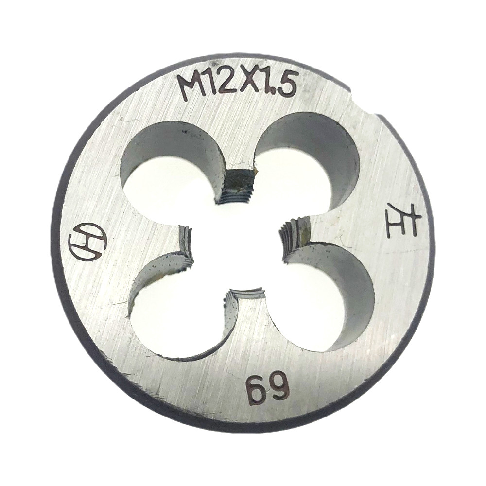 M12 x 1.5mm Tap & M12 x 1.5mm Die Metric Thread Left Hand High Speed Steel New