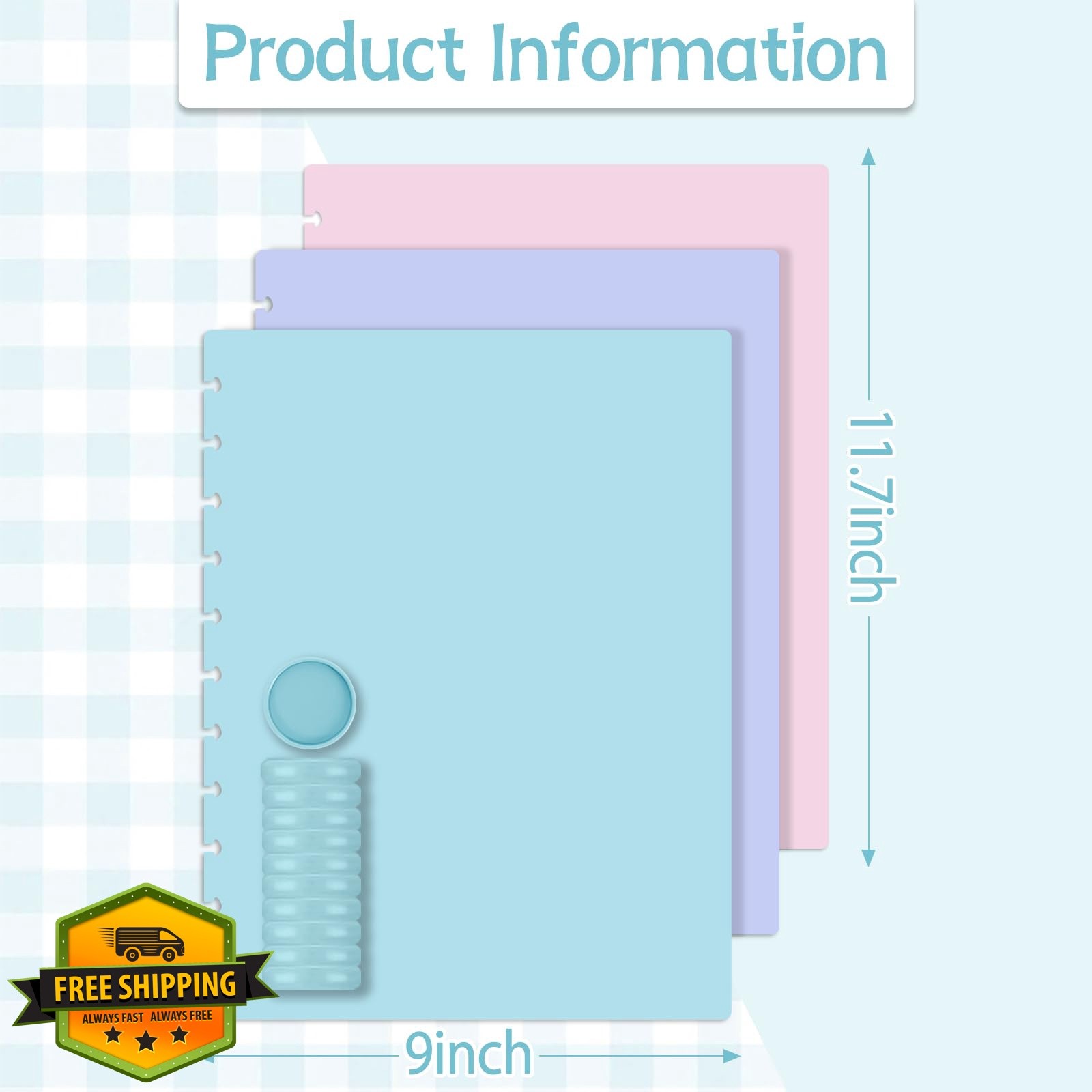 gisgfim discbound notebook cover Macaron
