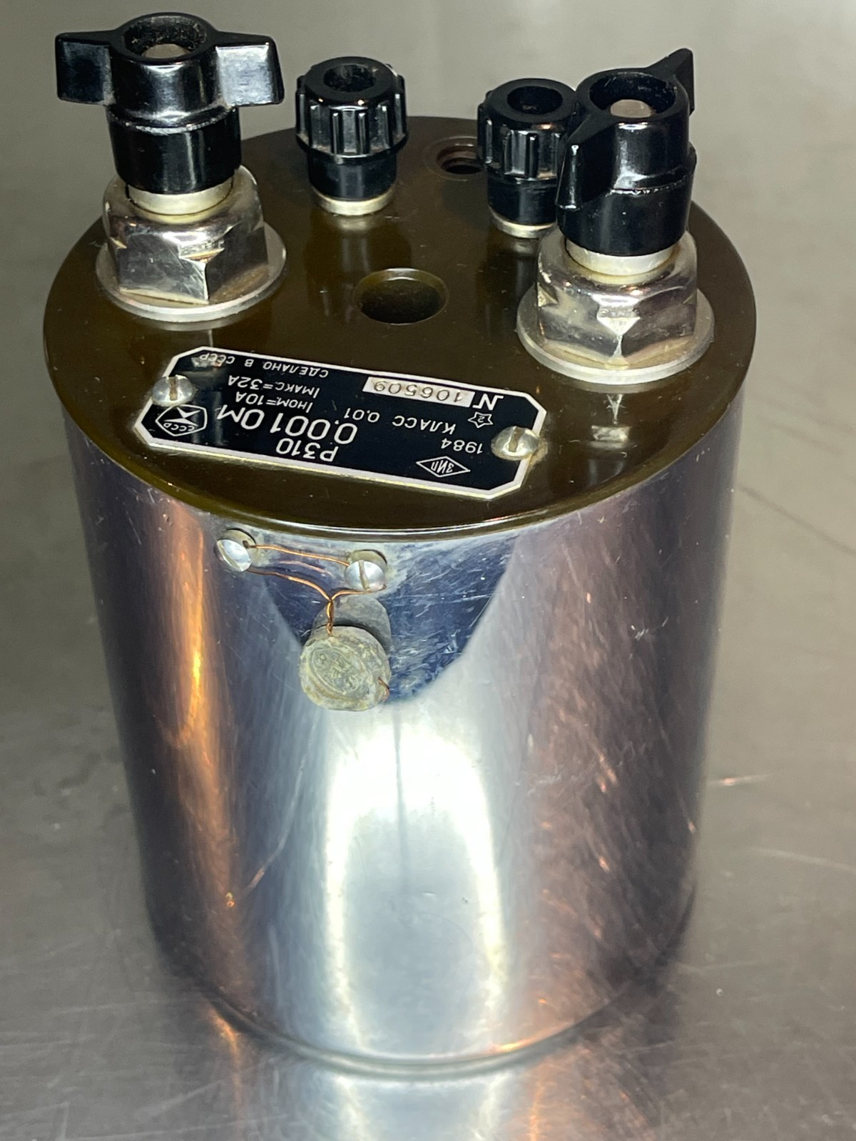 0.001 Ohm Ω Resistance Standard Resistor Calibrator Accuracy 0.01% Tested