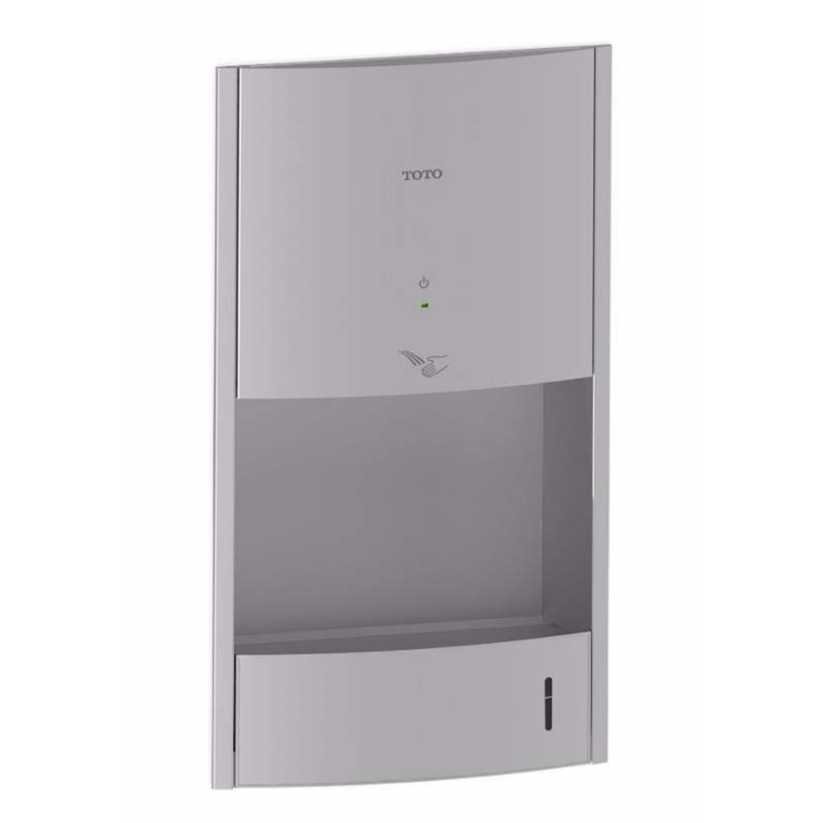 TOTO Clean Dry HDR111#SS (110V/120V) Stainless Steel Recessed Hand Dryer