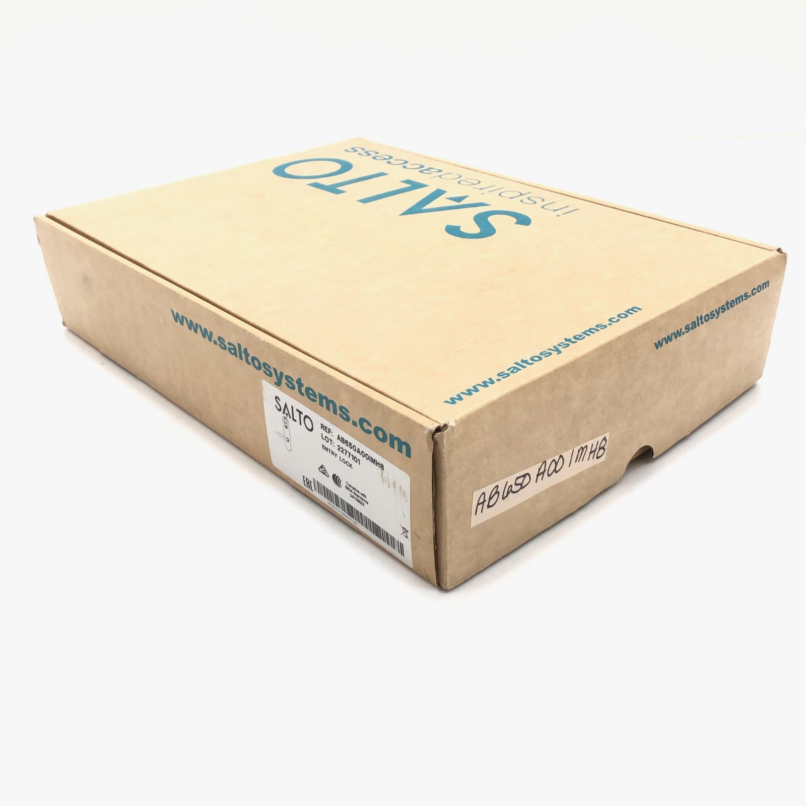 NEW Salto AB650A00IMH8 XS4 Original+ ANSI Half-Escutcheon RF Reader Doorhandle