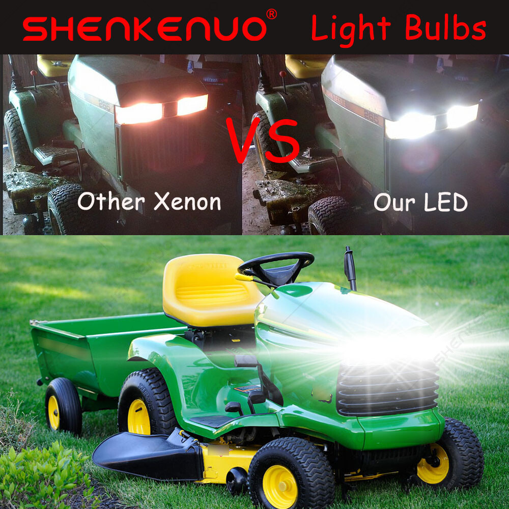 2 SUPER Brite 4Side LED light for Massey Ferguson AGCO ACP0355690 headlight Bulb