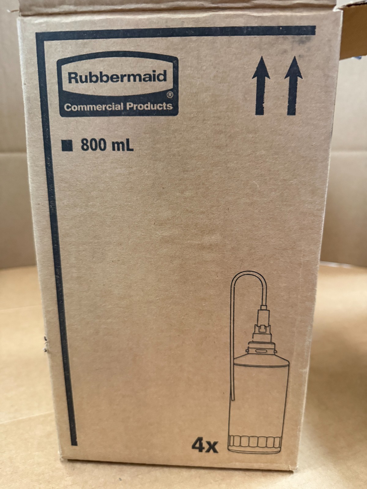 Case of 4 800ml Moisturizing Lotion Hand Soap Rubbermaid OneShot, FG4013111