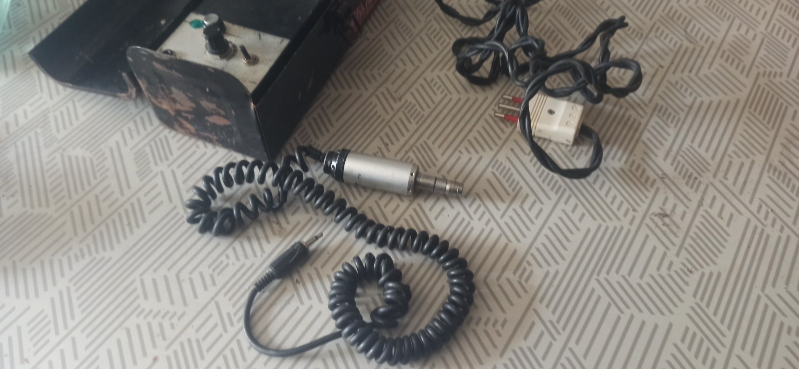 olympia ezecut 570 electric micromotor Tokyo Japan vintage complete with case