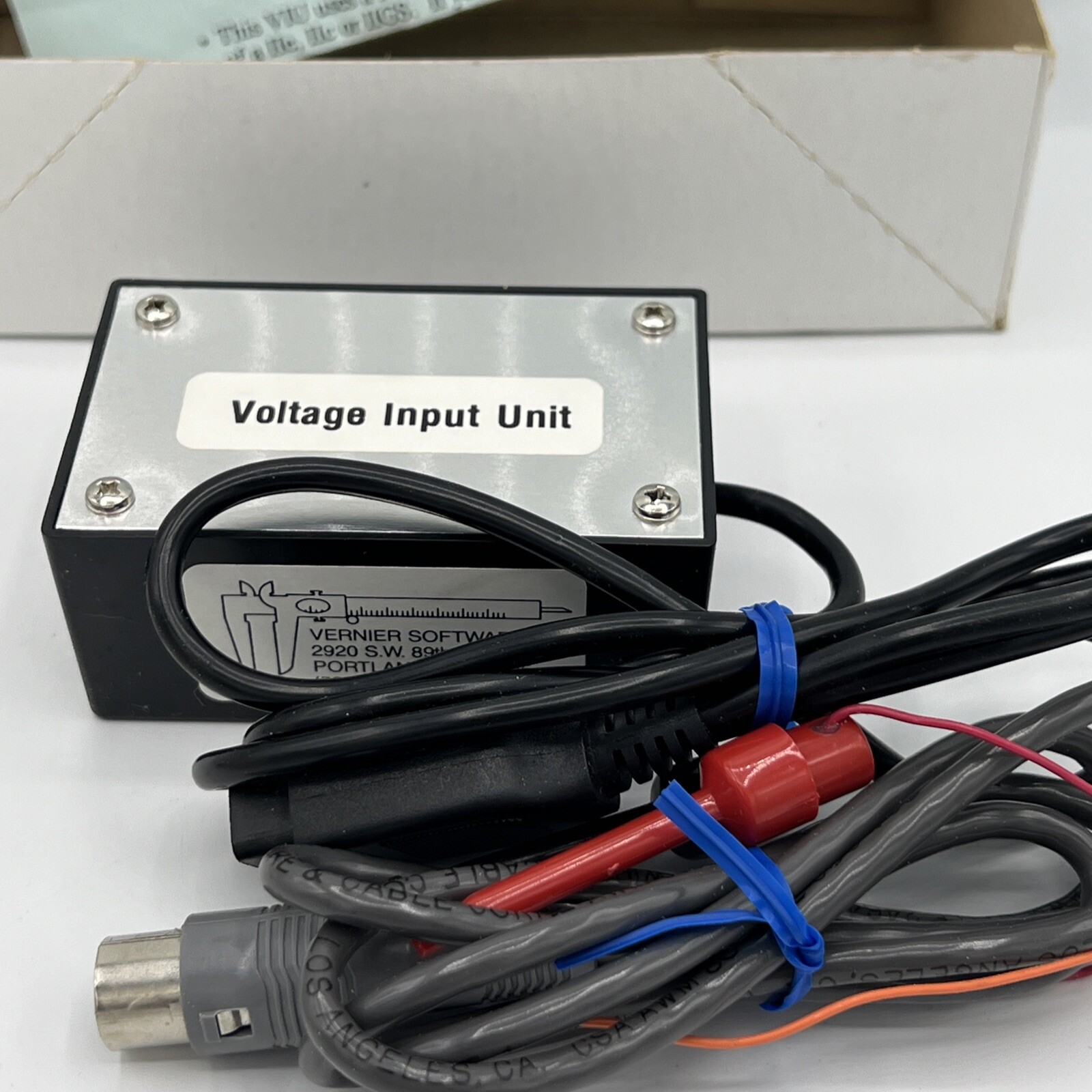 Vernier VIU-9 Voltage Input Unit Educational Science Lab Interface New Open Box