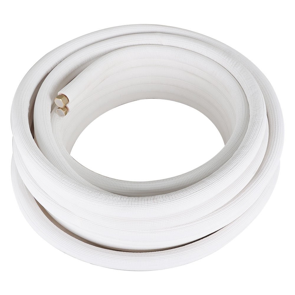 50FT Mini Split Line Set 3/8″ & 5/8″ Install Kit For Mini Split Heat Pump System