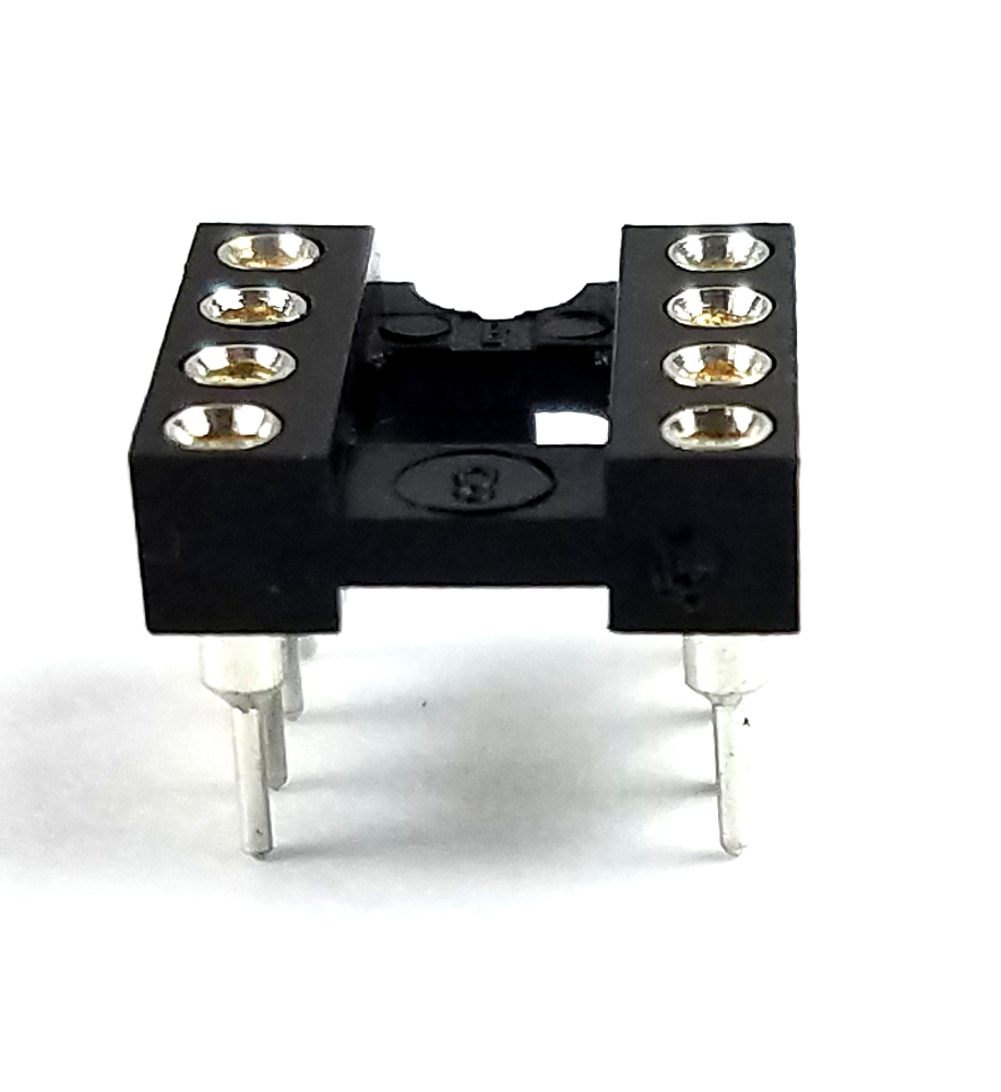 1PCS Microchip MCP6002-I/P MCP6002 + Socket – Dual 1 MHz Op Amp DIP-8 New IC
