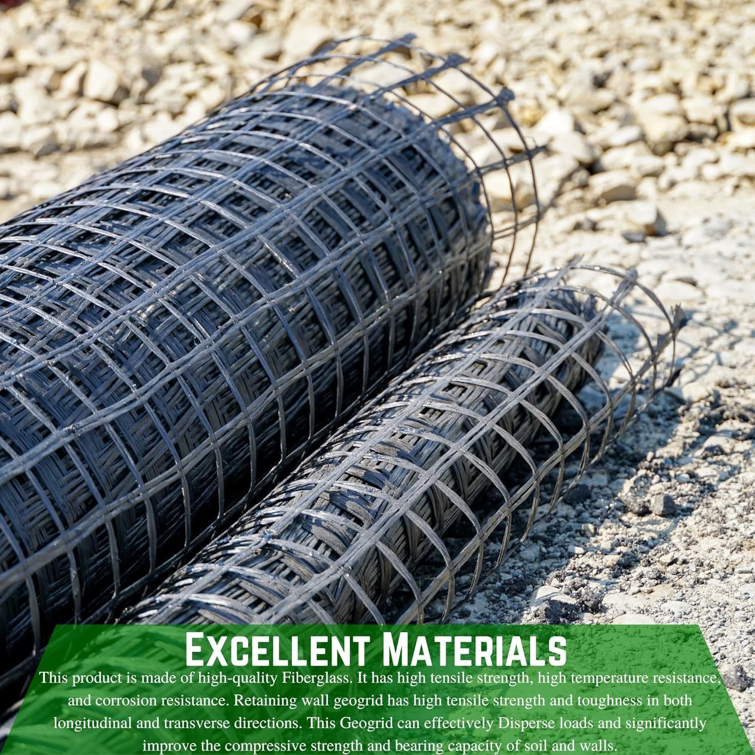 Farm Plastic Supply – StrataGrid Geogrid Retaining Wall